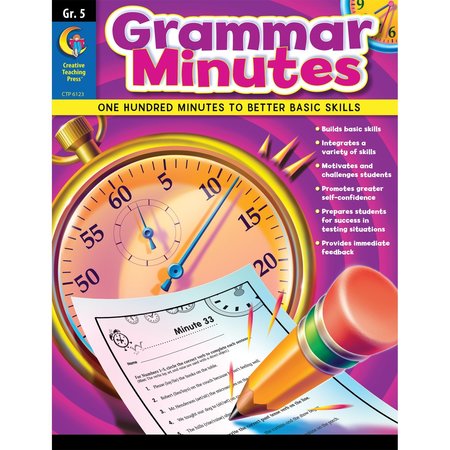 CREATIVE TEACHING PRESS Grammar Minutes, Grade 5 6123